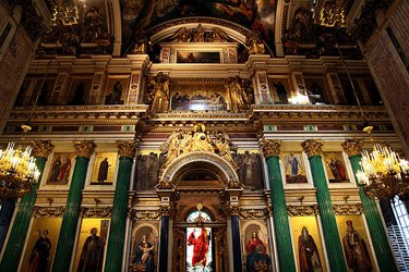 La Cattedrale di Sant'Isacco a San Pietroburgo