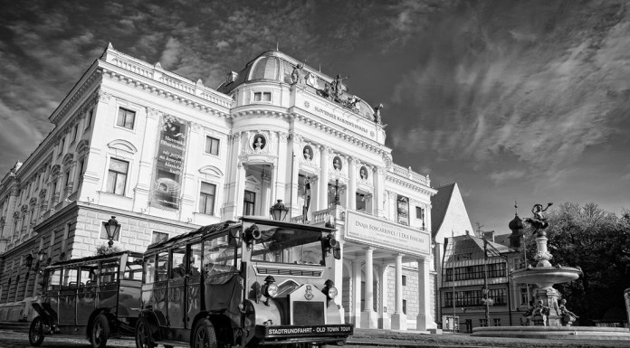 Il Teatro Nazionale Slovacco a Bratislava