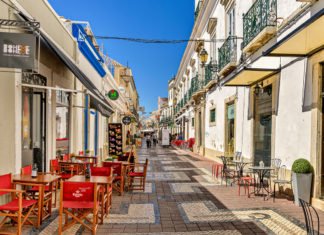 Centro storico di Faro, Portogallo