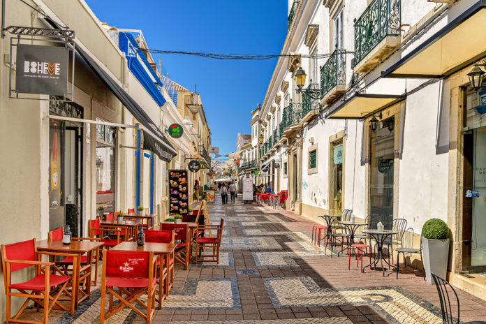 Centro storico di Faro, Portogallo