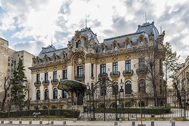 George Enescu e il Palazzo Cantacuzino