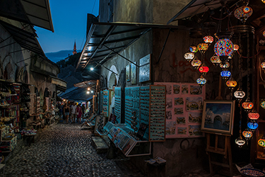 Il mercato coperto di Mostar